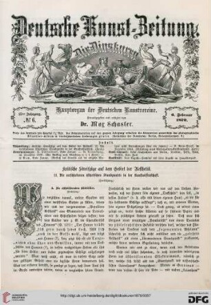 Nr. 6 (6. Februar 1870)