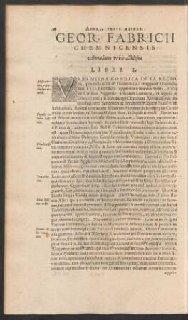 Geor. Fabricii Chemnicensis Annalium urbis Misnae ...