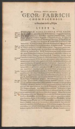 Geor. Fabricii Chemnicensis Annalium urbis Misnae ...