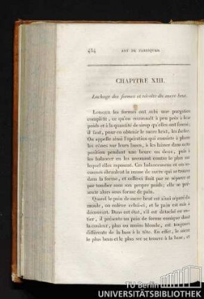 CHAPITRE XIII. Lochage des formes et récolte du sucre brut.