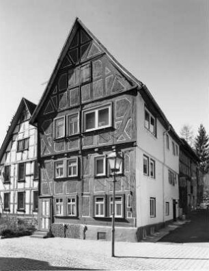 Fachwerkhaus; Schotten, Kirchstraße 27