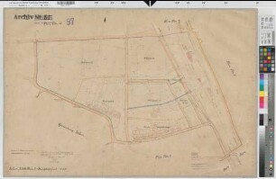 Burgsteinfurt (Steinfurt), Umlegung Sellen, Urkarte II Burgsteinfurt Flur 9