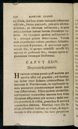 230-249, Caput XXIV. Depoenis & praemiis.