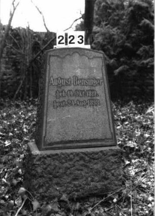 Grabstein A I/2/23