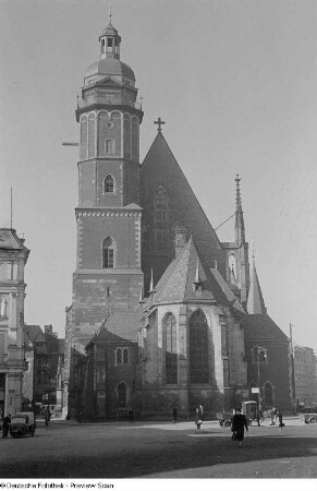 Leipzig-Zentrum. Thomaskirche. Ansicht von Osten