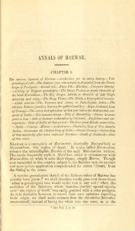 Annals Of Marwar