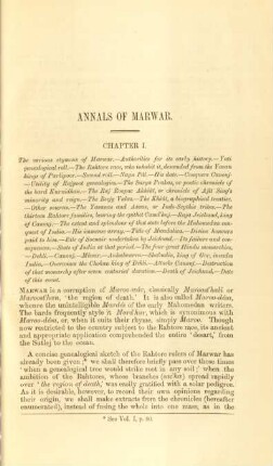 Annals Of Marwar