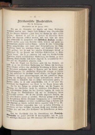 Afrikanische Nachrichten