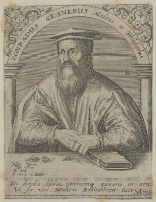 Bildnis des Conradus Gesnerus
