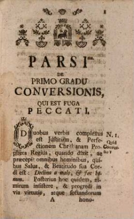 Institutio Praevia Recens Monasterium Ingressi, Et Conversionem Pristinae Vitae, Morumque Serio Cogitantis : Tyronibus Suis Calamo Tradita