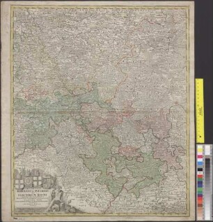S. R. I. Circulus Rhenanus Inferior Sive Electorum Rheni complectens tres Archiepiscopatus : Moguntinum Coloniensem et Trevirensem, Palatinatum Rheni, Comit. Beilstein Newenaer, Inf. Isenburg, et Reiferscheidt repraesentatus