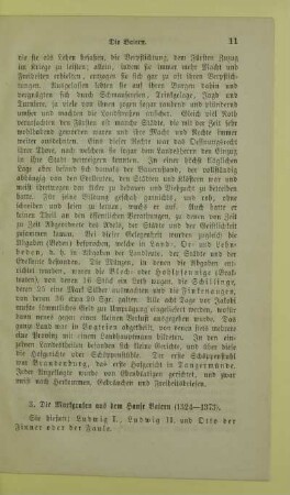 3. Die Markgrafen aus dem Hause Baiern (1324 - 1373)