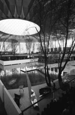 Brüssel: Pavillon der USA, Innenansicht