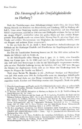 Die Fürstengruft in der Dreifaltigkeitskirche zu Harburg