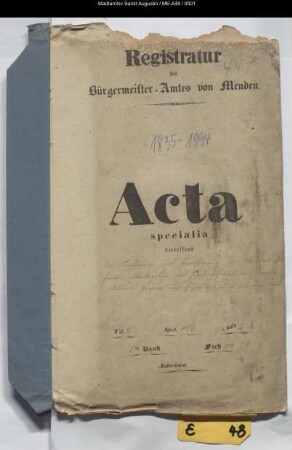 Unterstützung Angehöriger gefallener oder invalider Soldaten - specialia -
