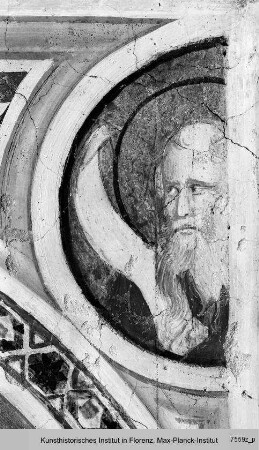 Kapellenausmalung : Altar- und Grabbild: Maria mit Kind, Nikolaus und Franziskus