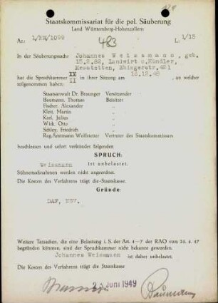 Weissmann, Johannes