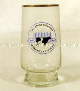 Bierglas "25 Jahre LPG Bennewitz"
