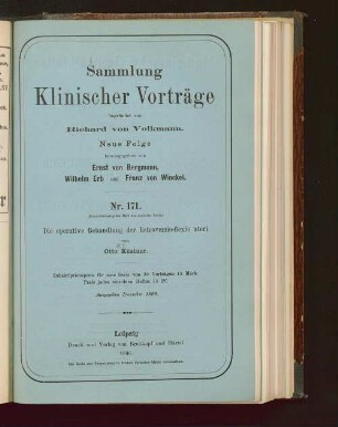Die operative Behandlung der Retroversio-flexio uteri