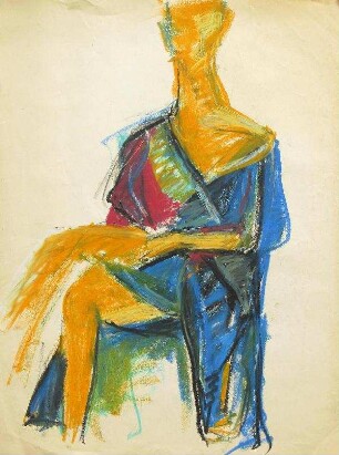 Sitzende Frau I