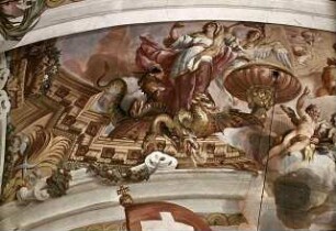 Personifikationen der streitenden und der triumphierenden Kirche