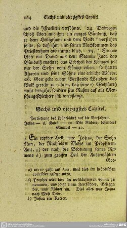 Sechs und vierzigstes Capitel