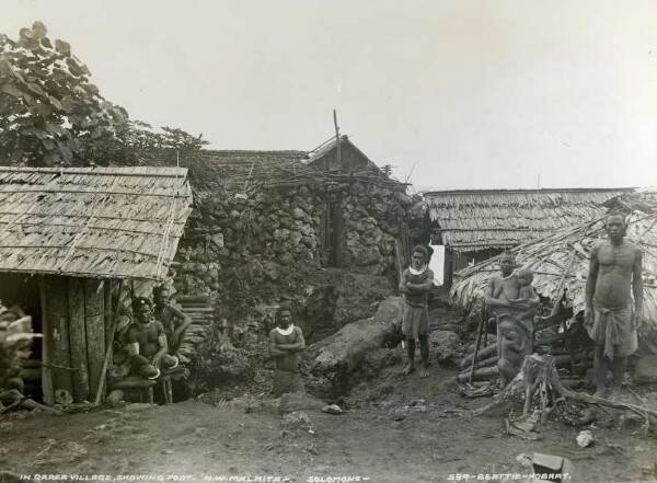 "Fort of Qarea, N.W. Malaita"