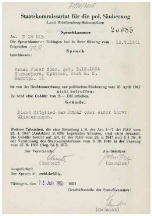 Eder, Franz Josef