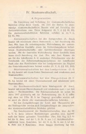 IV. Staatsanwaltschaft