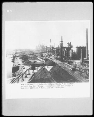 Friedrich-Alfred-Hütte & Gussstahlfabrik von Friedrich Krupp