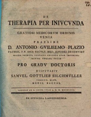 De Therapia Per Inivcvnda