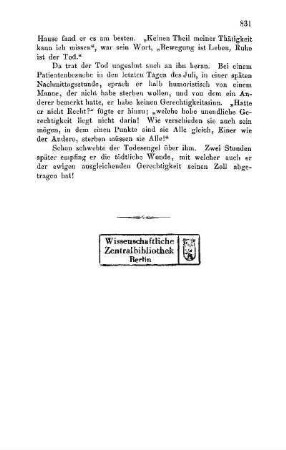 Stempel: Wissenschaftliche Zentralbibliothek Berlin