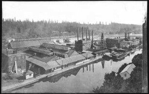 Oregon City. Paper Mills at Oregon City, Oregon.