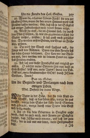 367-377, Das 10. Gebet
