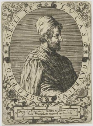 Bildnis des Lvcas Gavricvs