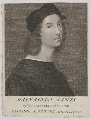 Bildnis des Raffaello Sanzi