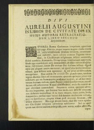 Divi Aurelii Augustini In Libros De Civitate Dei ...
