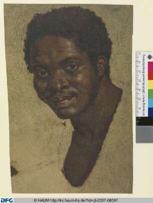 Portraitstudie eines Afrikaners