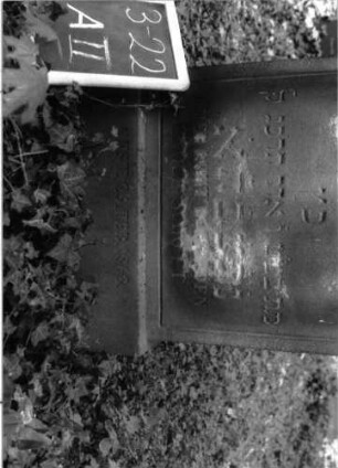 Grabstein A II/3/22 (Detailaufnahme)