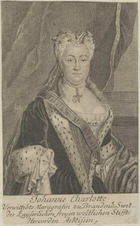 Bildnis des Johanna Charlotte