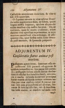 110-129, Adjumentum IV