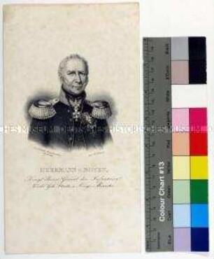 Porträt des preußischen Generals und Kriegsministers Hermann von Boyen