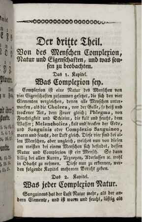 Das 1. Kapitel. Was Complexion sey.