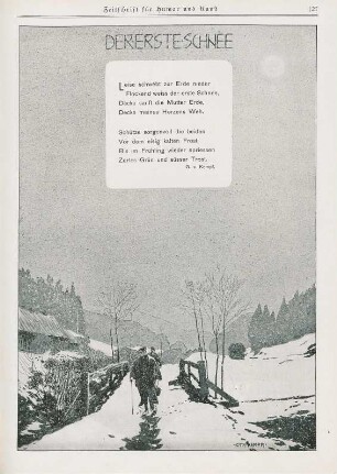 Der erste Schnee