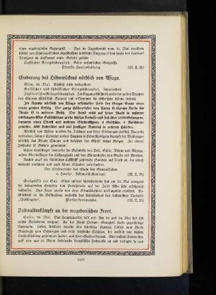 Patrouillenkämpfe an der mazedonischen Front.