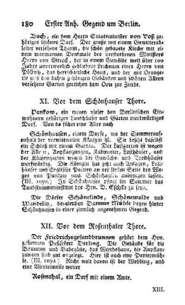 XI. Vor dem Schönhauser Thore