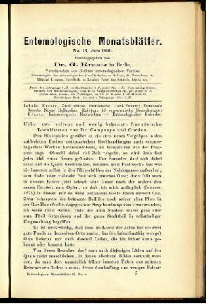 No. 16, Juni 1880