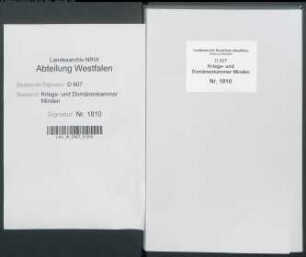 Anlegung von Ziegelbrennereien und Töpfereien in der Grafschaft Ravensberg