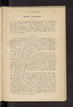 Sachliche Anmerkungen.