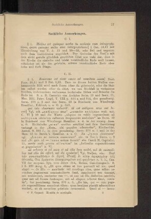 Sachliche Anmerkungen.